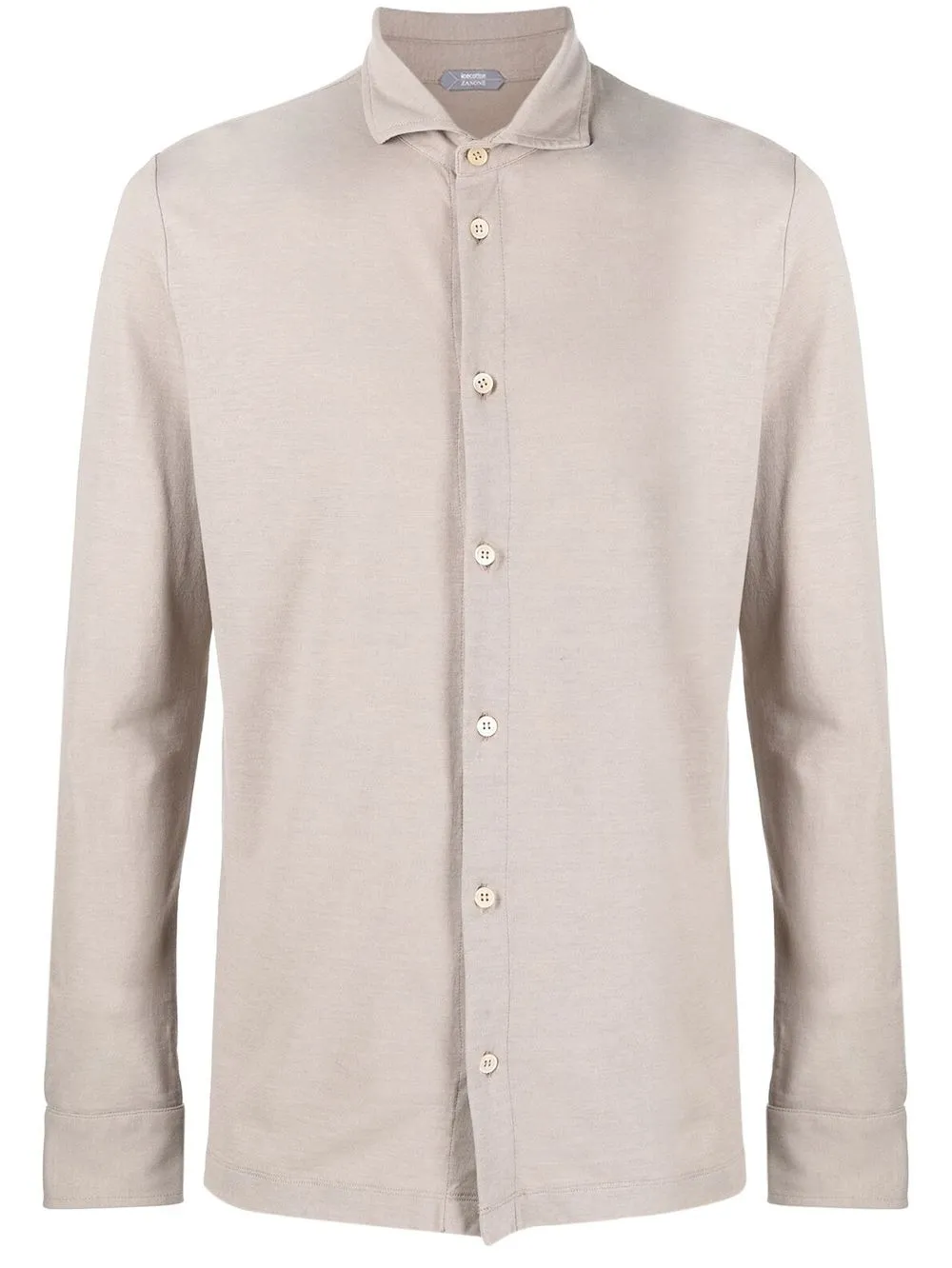 Рубашка узкого кроя Zanone, нейтральный
Рубашка узкого кроя Zanone, нейтральный
