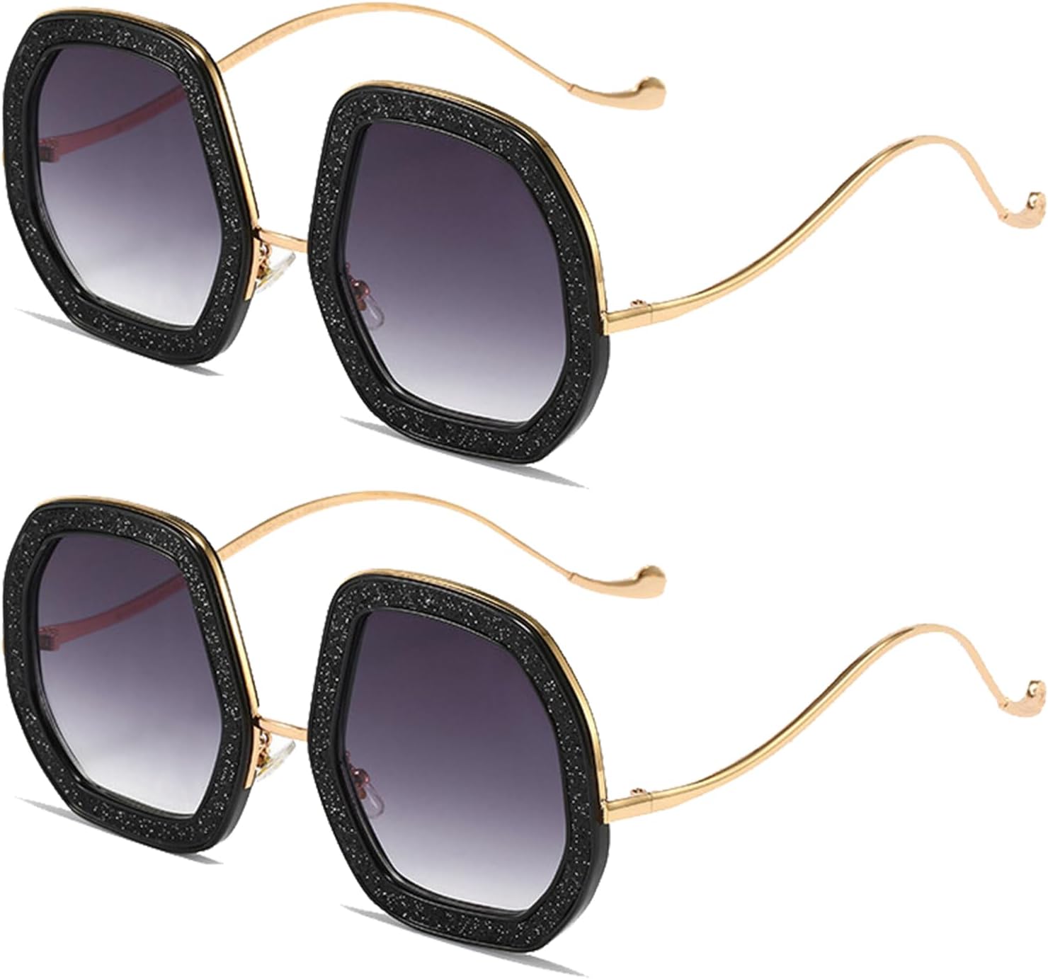2 пары женских солнцезащитных очков, солнцезащитные очки с блестками и бриллиантами, ретро-солнцезащитные очки для лета, солнцезащитные очки для женщин для активного отдыха на природе Generic, Style 2
2 пары женских солнцезащитных очков, солнцезащитные очки с блестками и бриллиантами, ретро-солнцезащитные очки для лета, солнцезащитные очки для женщин для активного отдыха на природе Generic, Style 2