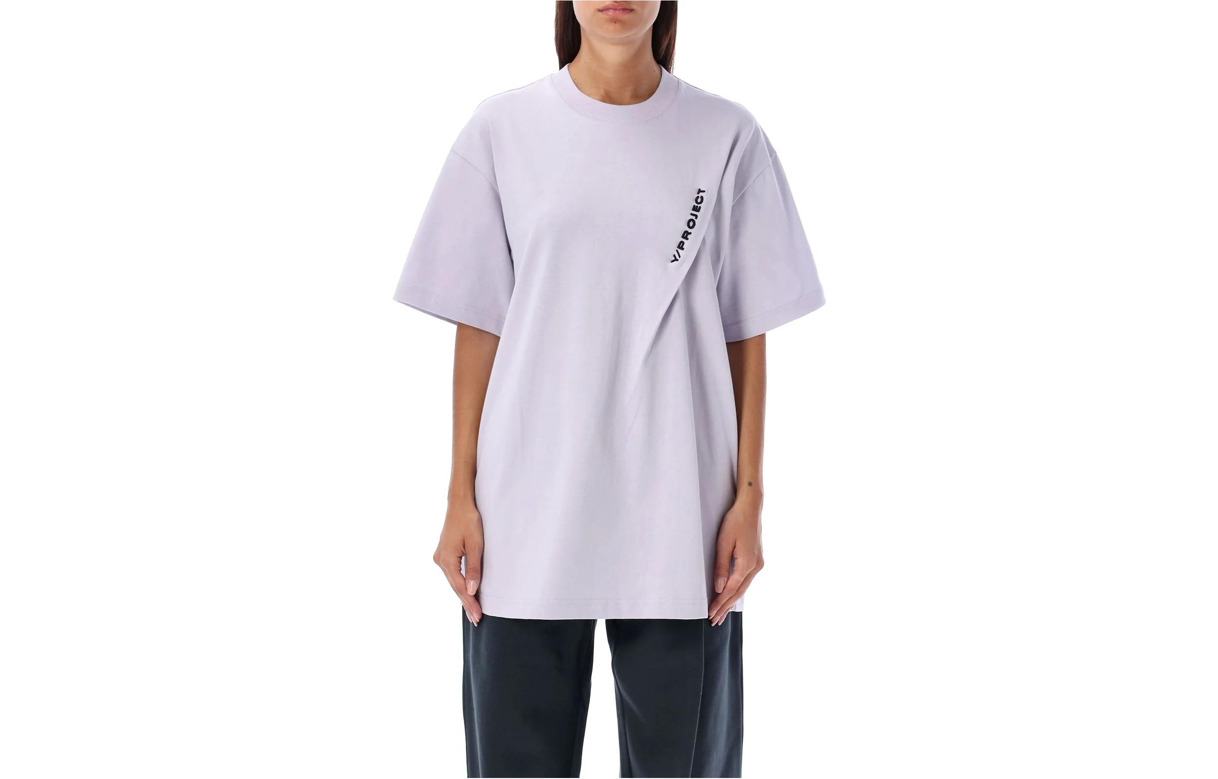 Y/Project Фиолетовая футболка для мужчин, Фиолетовый, Y/Project Фиолетовая футболка для мужчин
Y/Project Фиолетовая футболка для мужчин, Фиолетовый, Y/Project Фиолетовая футболка для мужчин