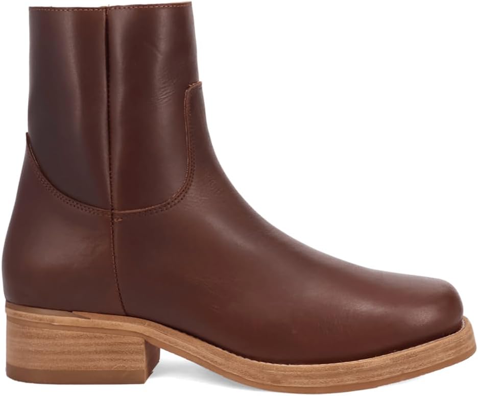 Мужские повседневные ботинки Dingo Mens Banner с круглым носком и молнией, средняя длина голенища - коричневые
Мужские повседневные ботинки Dingo Mens Banner с круглым носком и молнией, средняя длина голенища - коричневые