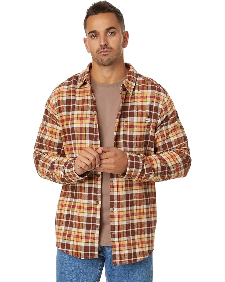 Лонгслив Hurley Portland Organic Flannel Long, цвет Hickory Brown
Лонгслив Hurley Portland Organic Flannel Long, цвет Hickory Brown