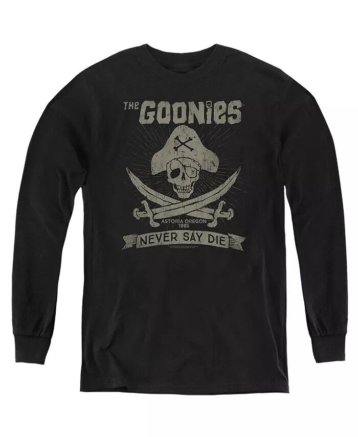 Толстовка с длинным рукавом для мальчиков Youth Never Say Die The Goonies, черный
Толстовка с длинным рукавом для мальчиков Youth Never Say Die The Goonies, черный