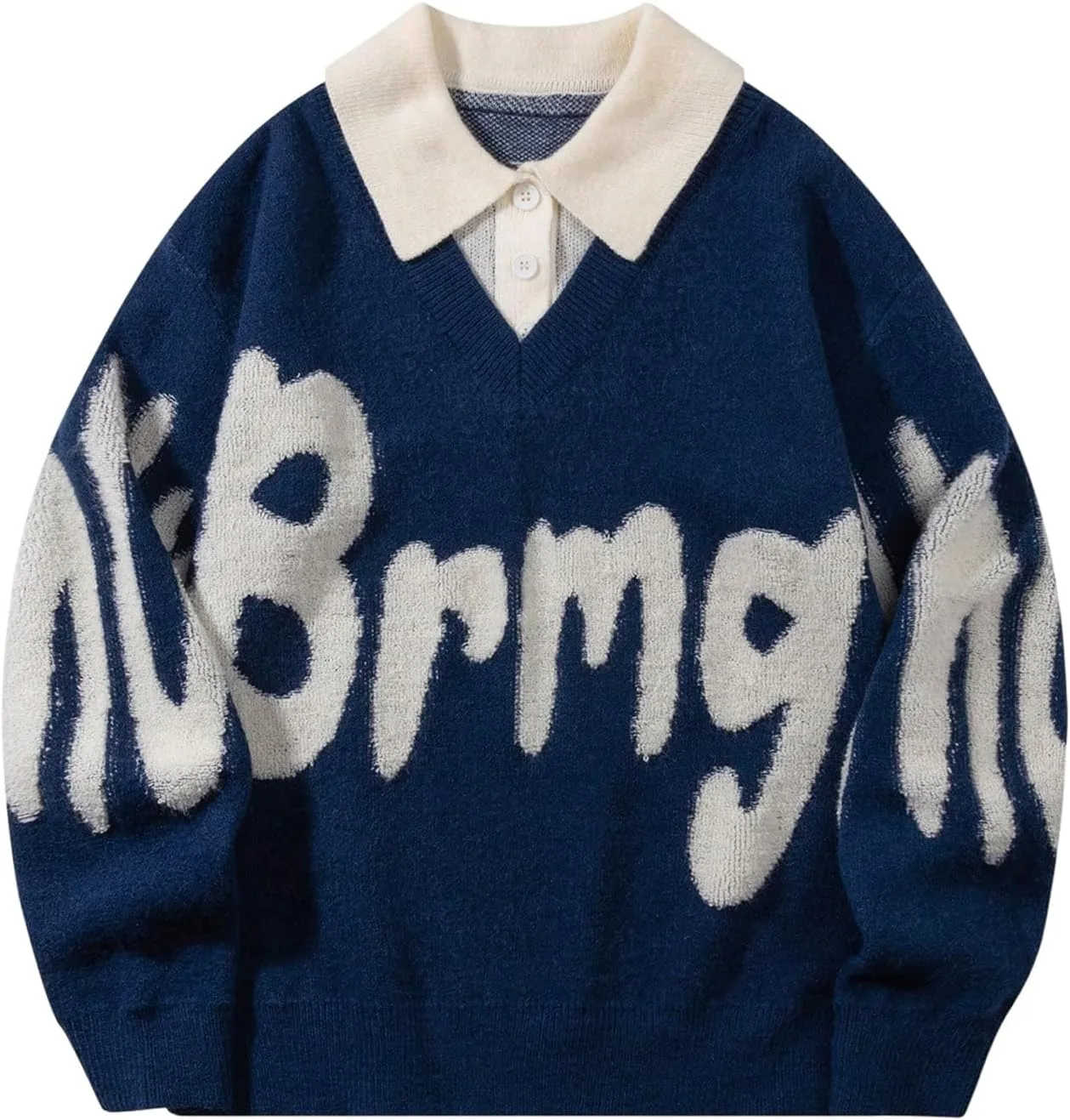 Свитер мужской Casual Oversized с принтом SweatyRocks
Свитер мужской Casual Oversized с принтом SweatyRocks