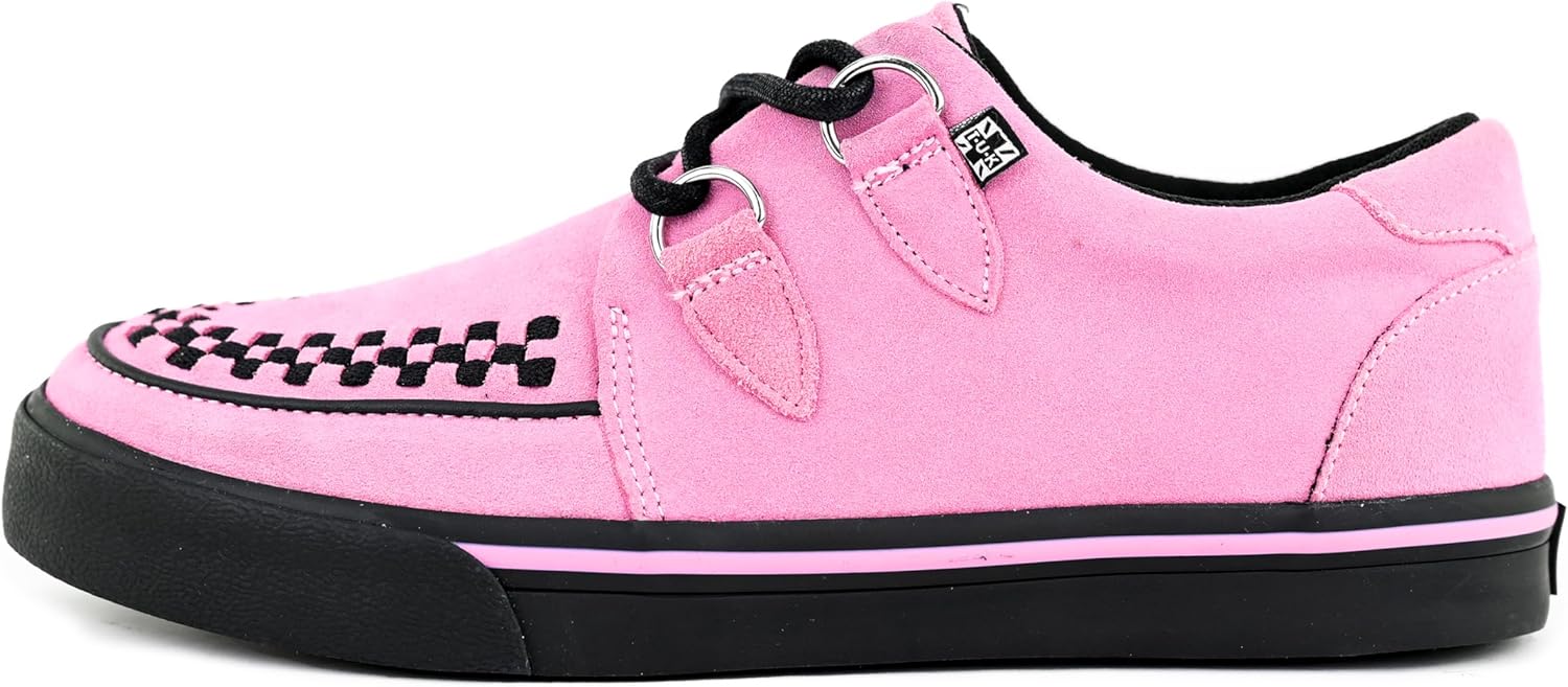 Кроссовки TUK Suede Creeper для женщин и мужчин, с шнуровкой на D-образных петлях T.U.K, розовый
Кроссовки TUK Suede Creeper для женщин и мужчин, с шнуровкой на D-образных петлях T.U.K, розовый