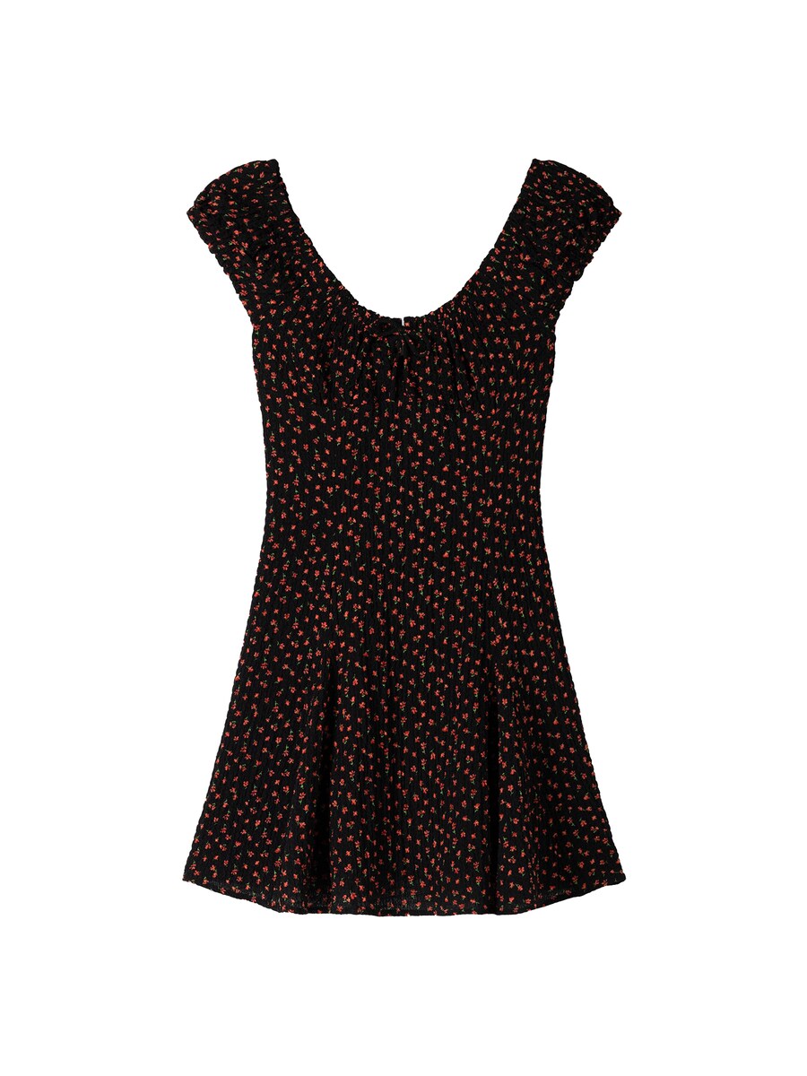 Летнее платье Bershka, черный
Летнее платье Bershka, черный