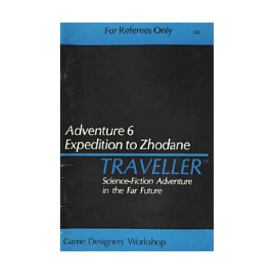 Модуль Adventure #6 - Expedition to Zhodane, Traveller - Adventures & Double Adventures
Модуль Adventure #6 - Expedition to Zhodane, Traveller - Adventures & Double Adventures