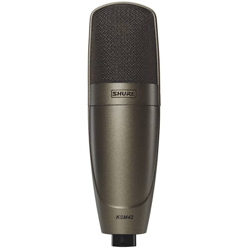 Конденсаторный микрофон Shure KSM42 / SG Medium Diaphragm Cardioid Condenser Microphone
Конденсаторный микрофон Shure KSM42 / SG Medium Diaphragm Cardioid Condenser Microphone