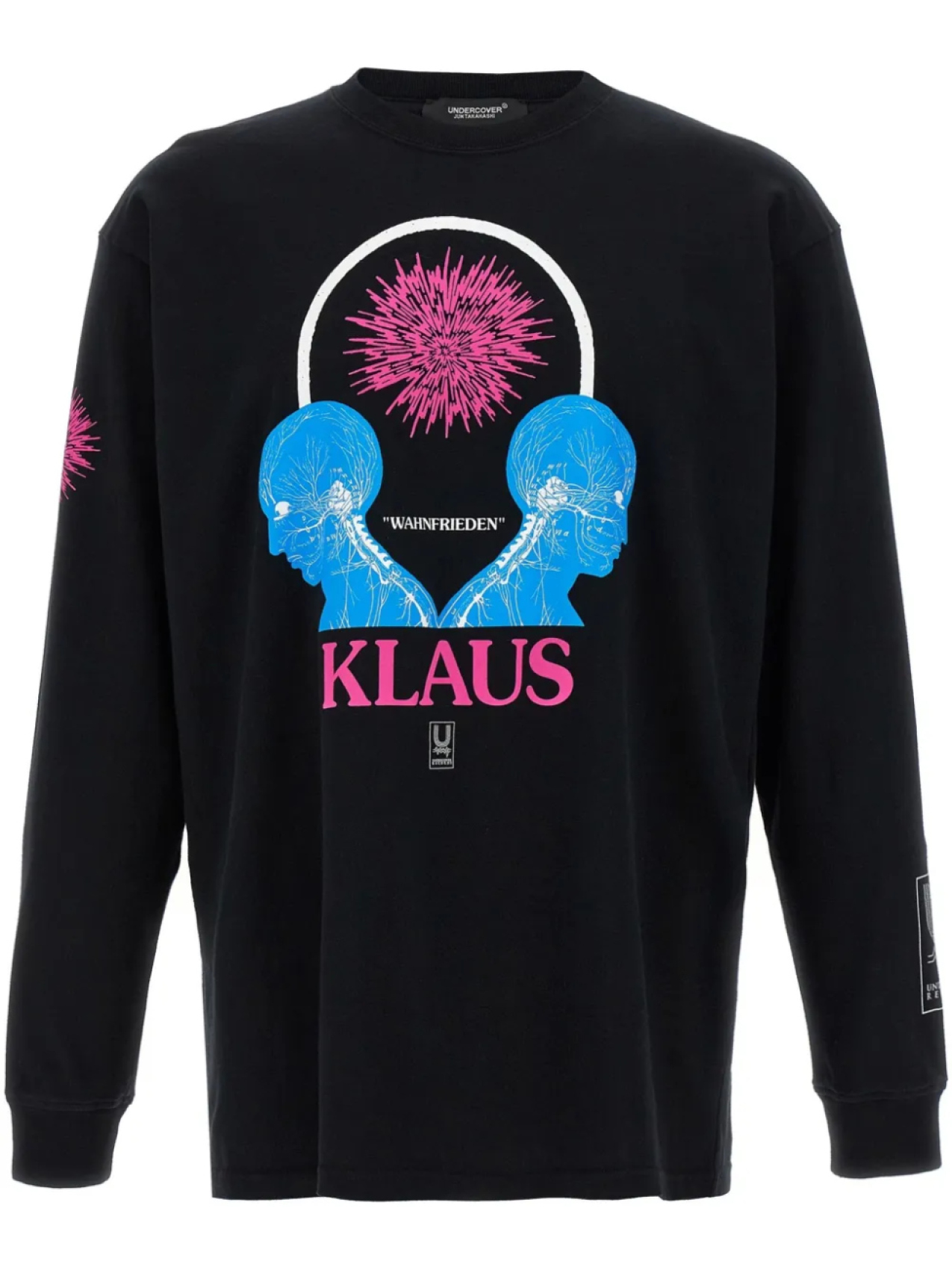 Толстовка с графическим принтом Undercover, черный
Толстовка с графическим принтом Undercover, черный