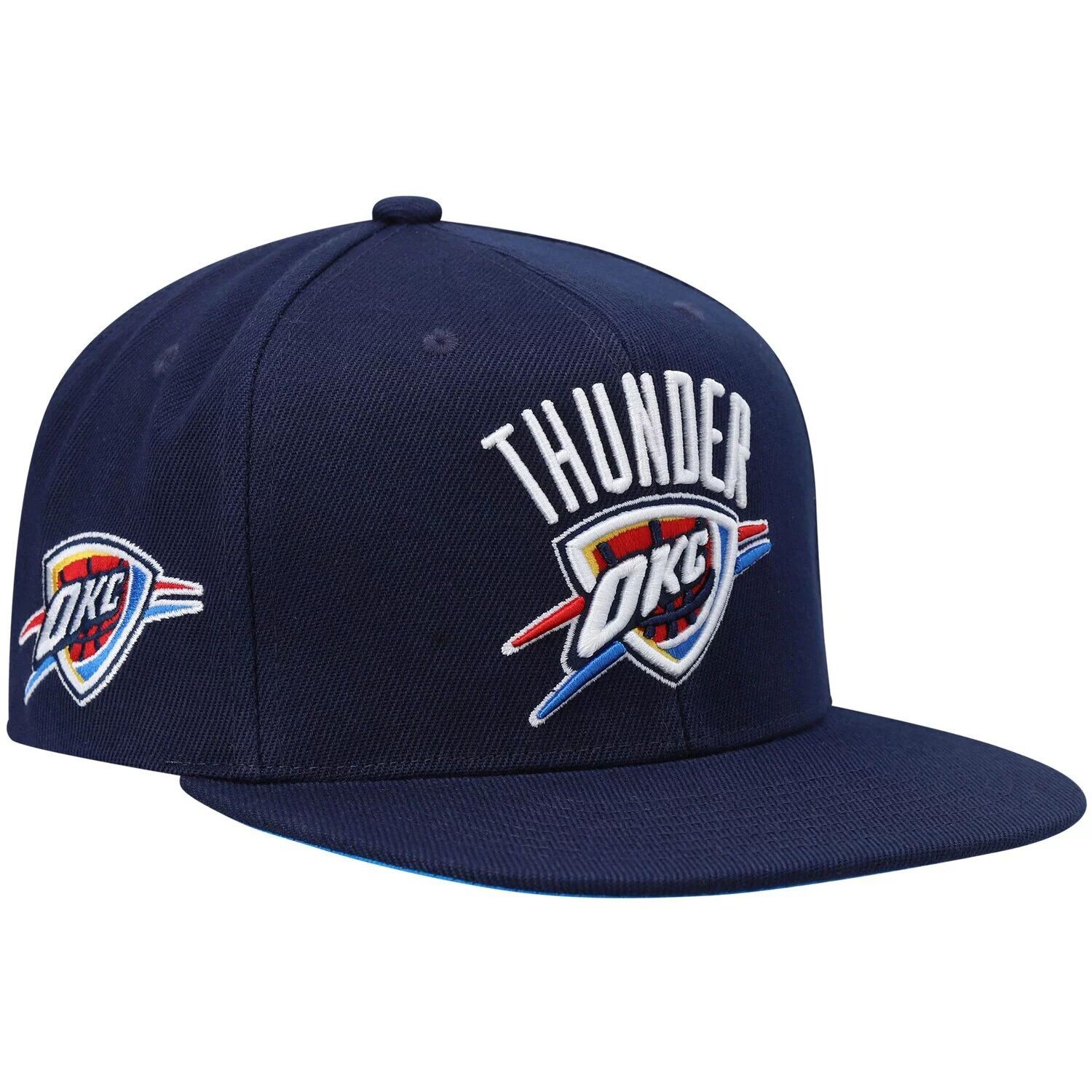 Мужская темно-синяя кепка Mitchell & Ness Oklahoma City Thunder Core с боковой застежкой
Мужская темно-синяя кепка Mitchell & Ness Oklahoma City Thunder Core с боковой застежкой