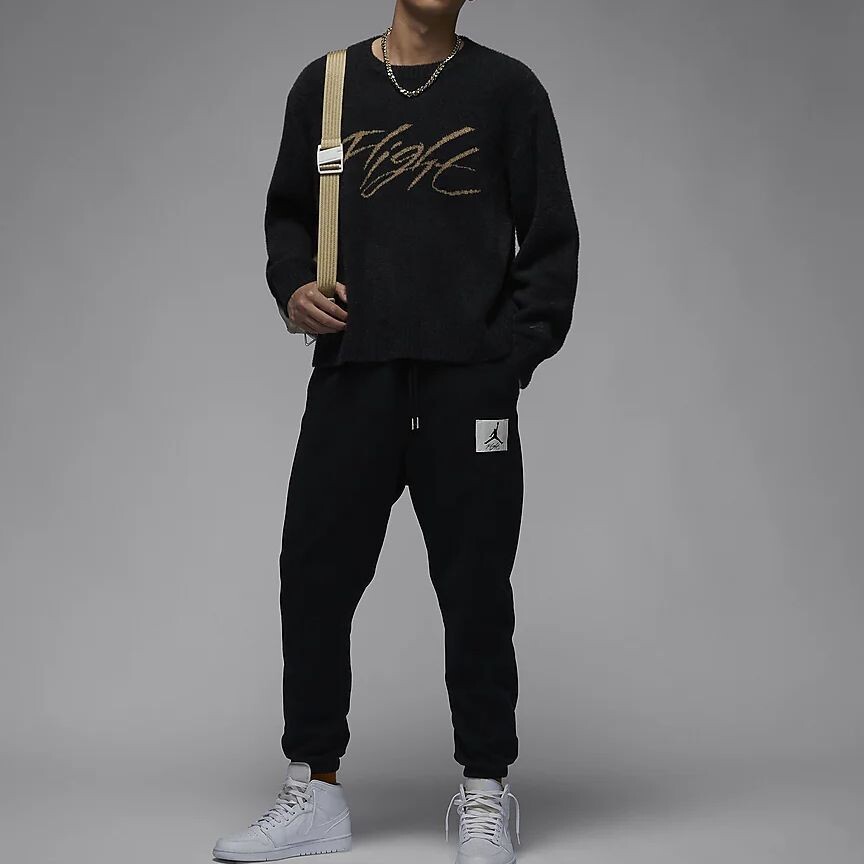 Джордан Мужской Свитер Jordan, цвет Black 
Джордан Мужской Свитер Jordan, цвет Black