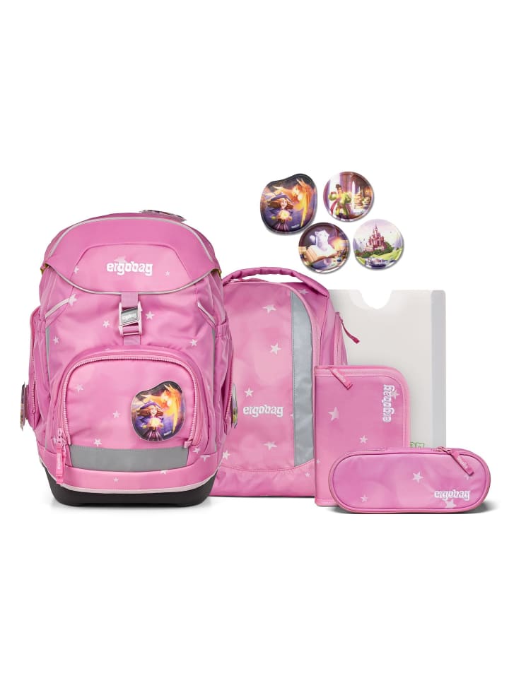 Ergobag Набор школьных сумок, 6 предметов, включая сумку на липучках, в стиле «Волшебный плюшевый медведь»
Ergobag Набор школьных сумок, 6 предметов, включая сумку на липучках, в стиле «Волшебный плюшевый медведь»
