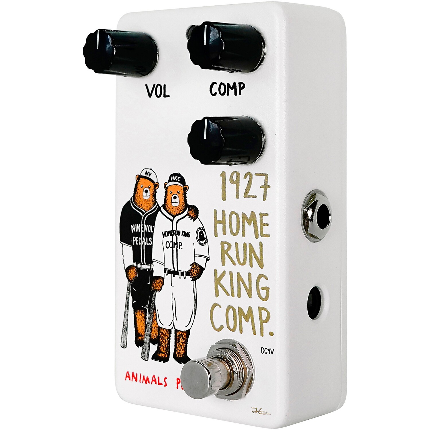 Педаль эффектов Animals 1927 Home Run King Compressor V2, белая Animals Pedal
Педаль эффектов Animals 1927 Home Run King Compressor V2, белая Animals Pedal