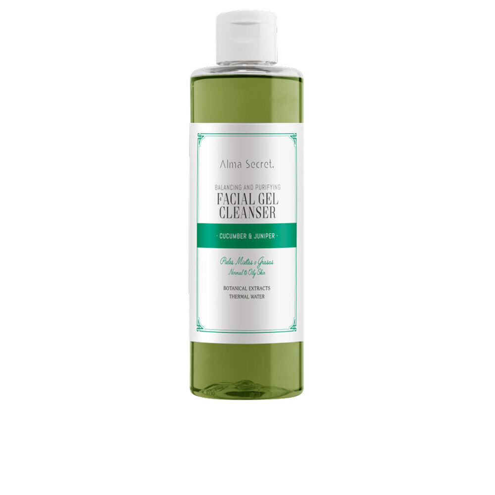 Очищающий гель для лица Facial gel cleanser quilibrante y purificante pepino & enebro Alma secret, 200 мл
Очищающий гель для лица Facial gel cleanser quilibrante y purificante pepino & enebro Alma secret, 200 мл