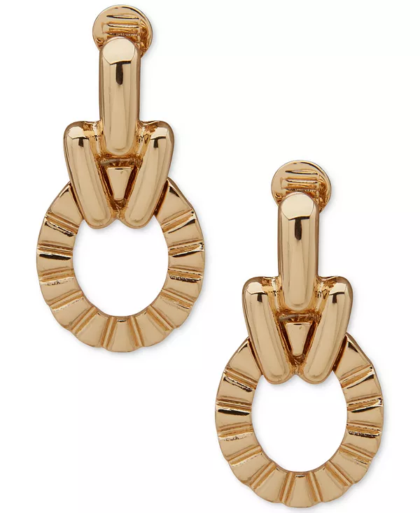 Золотистые серьги-клипсы открытого типа Anne Klein, gold
Золотистые серьги-клипсы открытого типа Anne Klein, gold