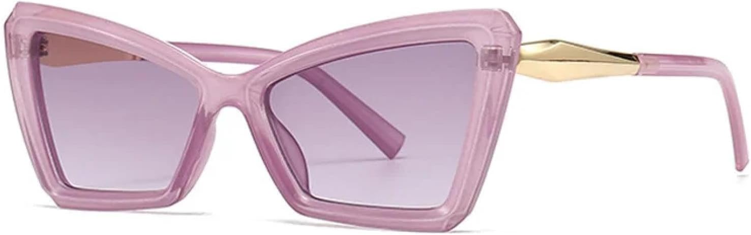 Ретро-солнцезащитные очки «кошачий глаз» для женщин с градиентным переходом цвета, модные очки для мужчин цвета чайного голубого, трендовые очки с защитой от УФ-излучения UV400 HHZZYVY, Purple Purple
Ретро-солнцезащитные очки «кошачий глаз» для женщин с градиентным переходом цвета, модные очки для мужчин цвета чайного голубого, трендовые очки с защитой от УФ-излучения UV400 HHZZYVY, Purple Purple