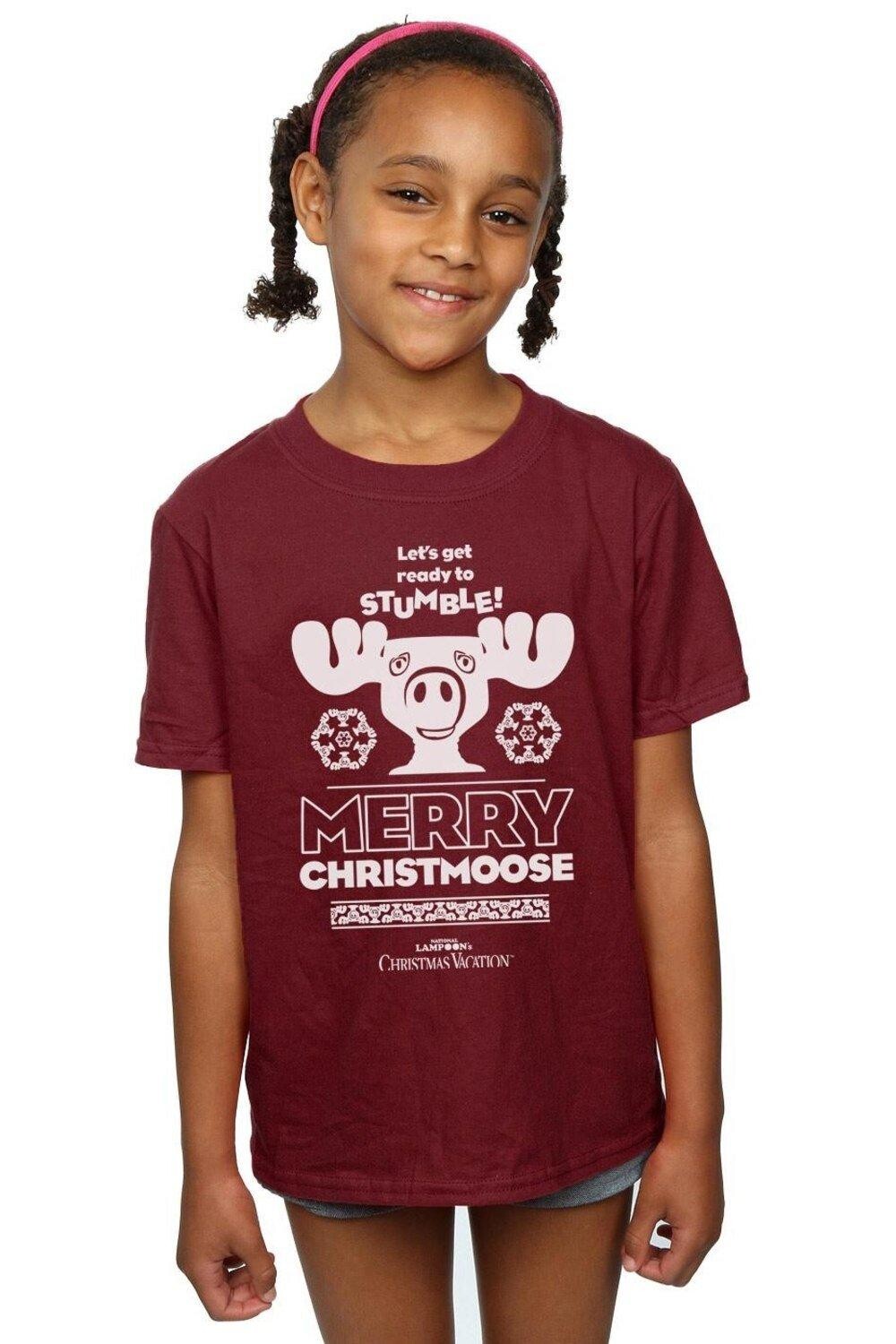 Хлопковая футболка Merry Christmoose National Lampoon's Christmas Vacation, красный
Хлопковая футболка Merry Christmoose National Lampoon's Christmas Vacation, красный
