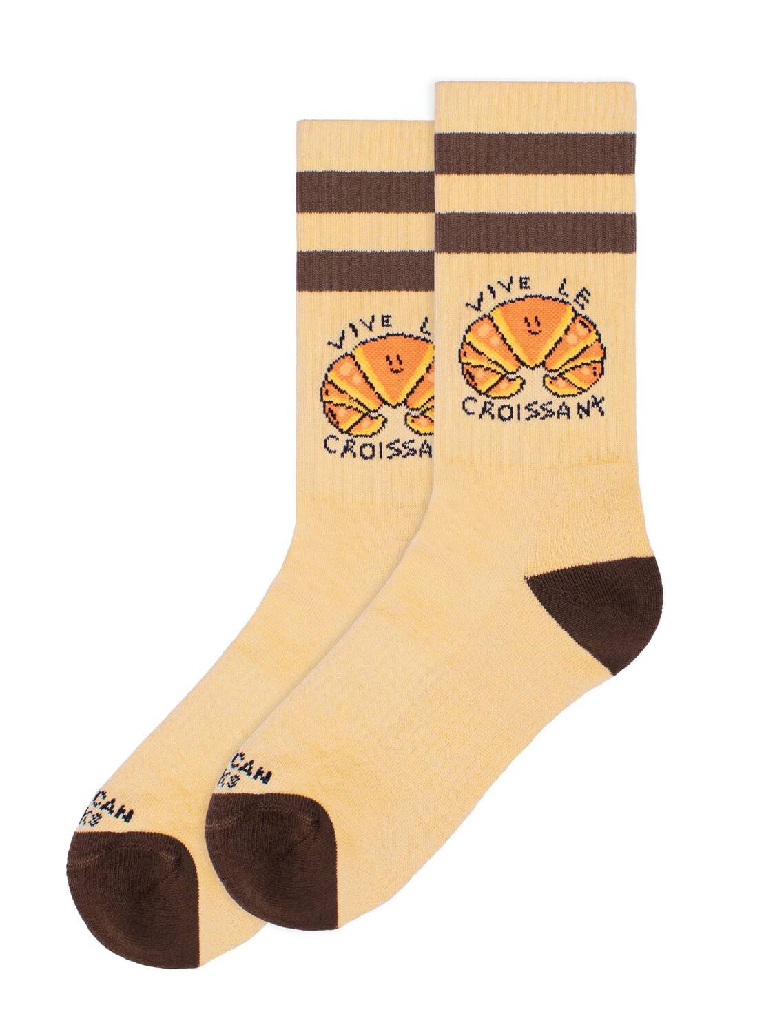 American Socks Носки 'Vive le Croissant - Mid High' в бежевом цвете
American Socks Носки 'Vive le Croissant - Mid High' в бежевом цвете