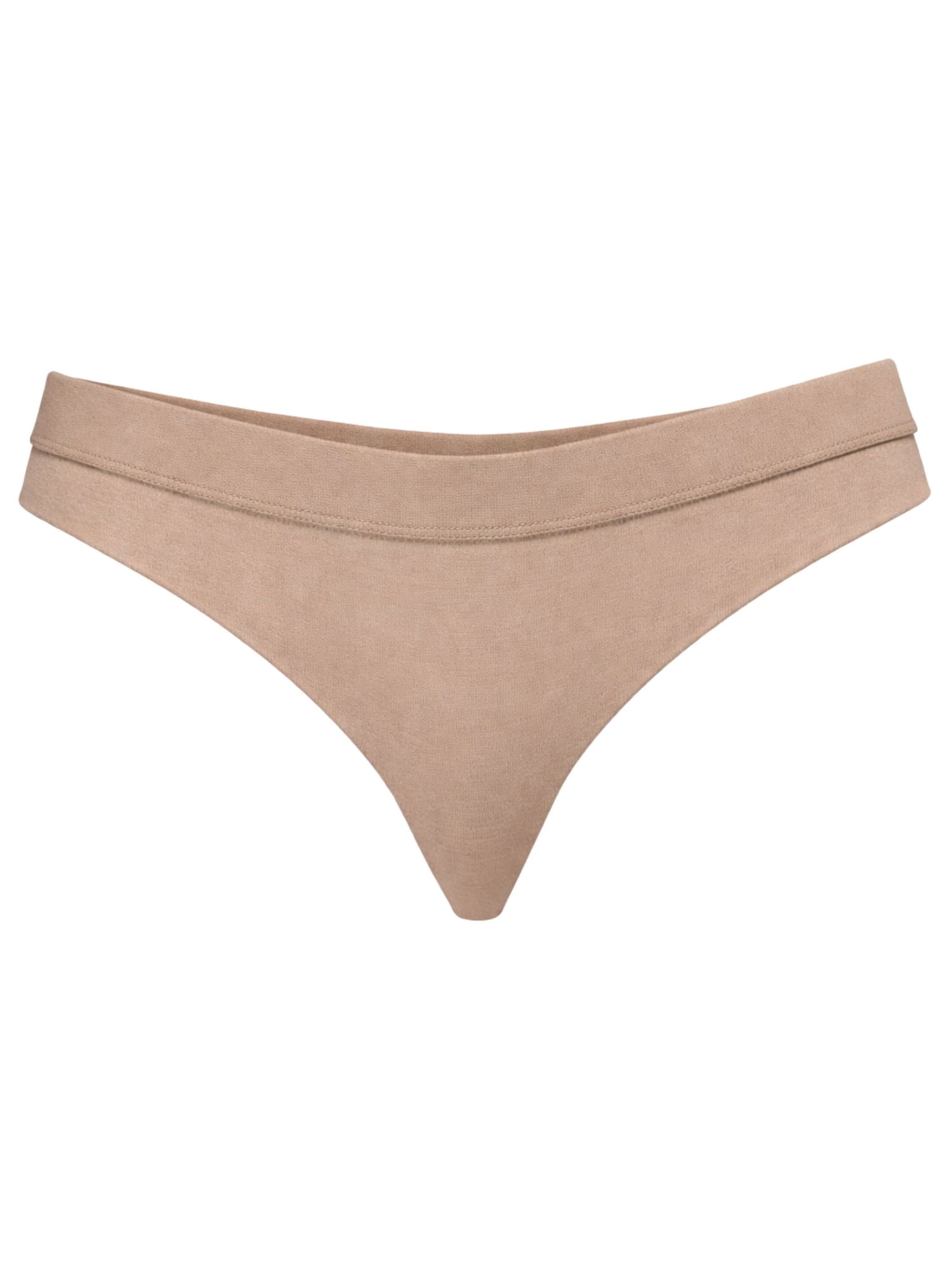 Albero Natur Стринги 'Damen Bio Baumwoll String High Waist' светло-коричневые
Albero Natur Стринги 'Damen Bio Baumwoll String High Waist' светло-коричневые