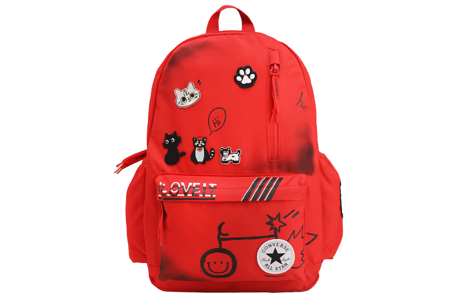 Полиэстер, полиэстер рюкзак Medium Unisex белый коричневый Converse, Meowth Fun
Полиэстер, полиэстер рюкзак Medium Unisex белый коричневый Converse, Meowth Fun