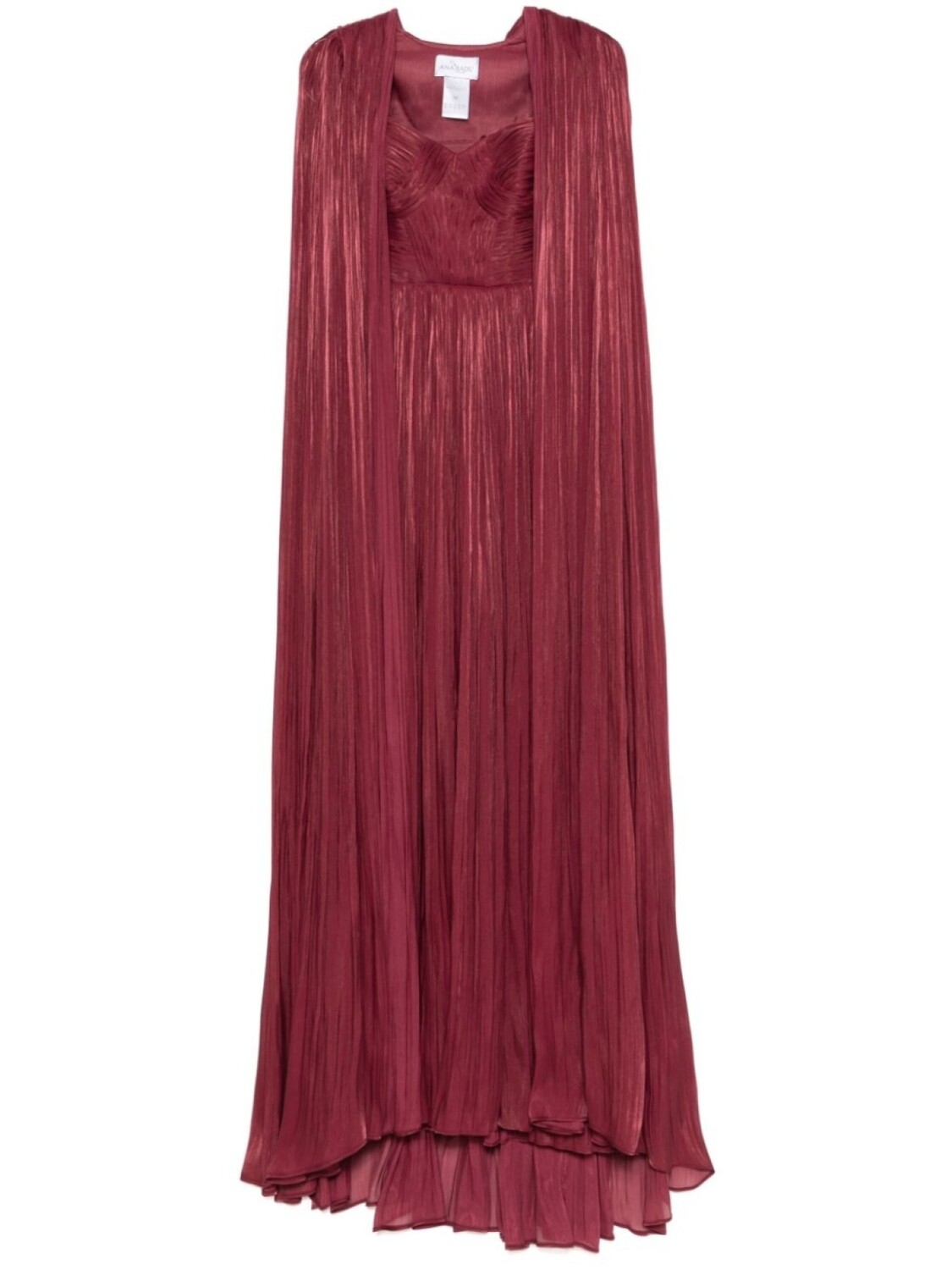 Ana Radu многослойное плиссированное платье, красный
Ana Radu многослойное плиссированное платье, красный