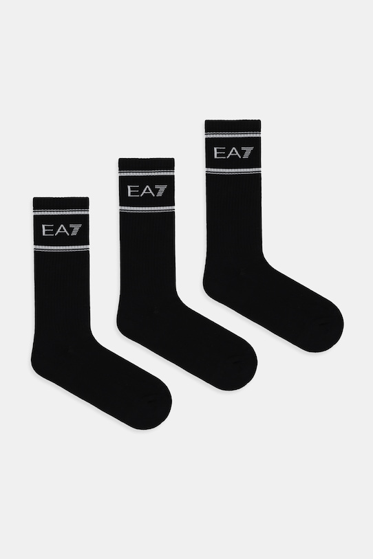 Набор из 3 пар носков EA7 Emporio Armani, черный
Набор из 3 пар носков EA7 Emporio Armani, черный
