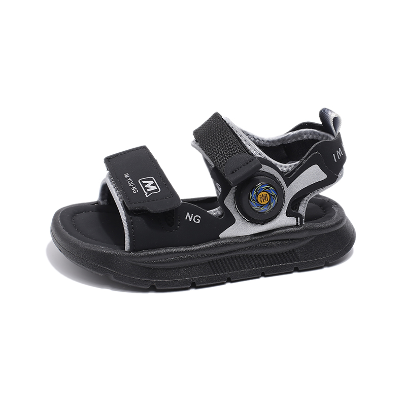 Сандалии детские, противоскользящие, износостойкие, низкие SHIBU, черный
Сандалии детские, противоскользящие, износостойкие, низкие SHIBU, черный