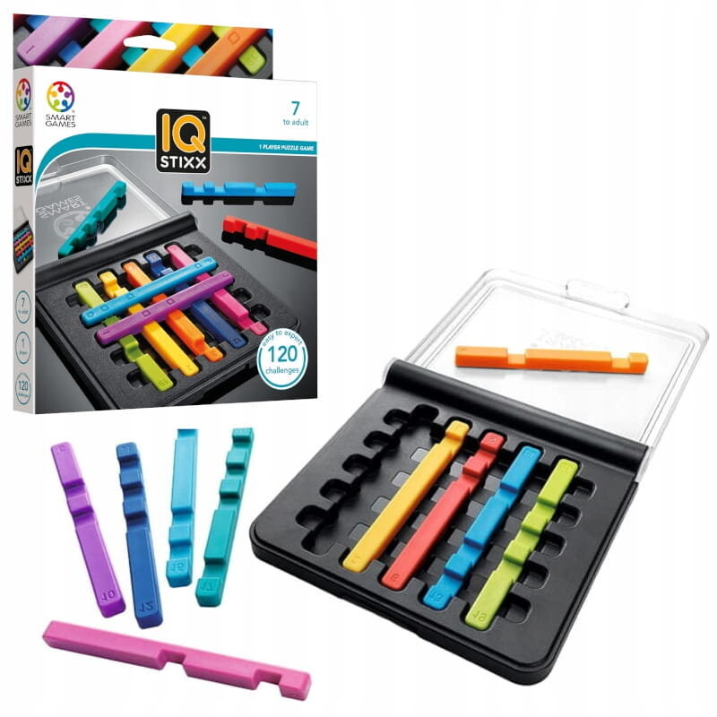 IQ Stixx (ENG), игра-головоломка, Smart Games
IQ Stixx (ENG), игра-головоломка, Smart Games