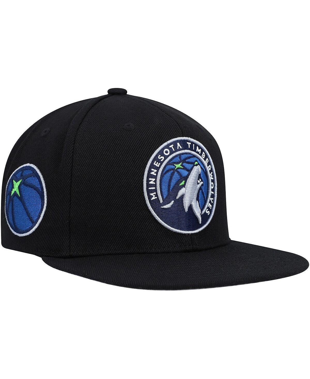 Мужская черная кепка Minnesota Timberwolves Side Core 2.0 Snapback Mitchell & Ness
Мужская черная кепка Minnesota Timberwolves Side Core 2.0 Snapback Mitchell & Ness