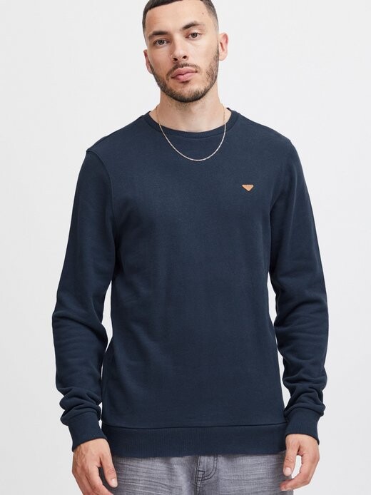 Свитер-Бралоб с круглым вырезом Blend, синий
Свитер-Бралоб с круглым вырезом Blend, синий