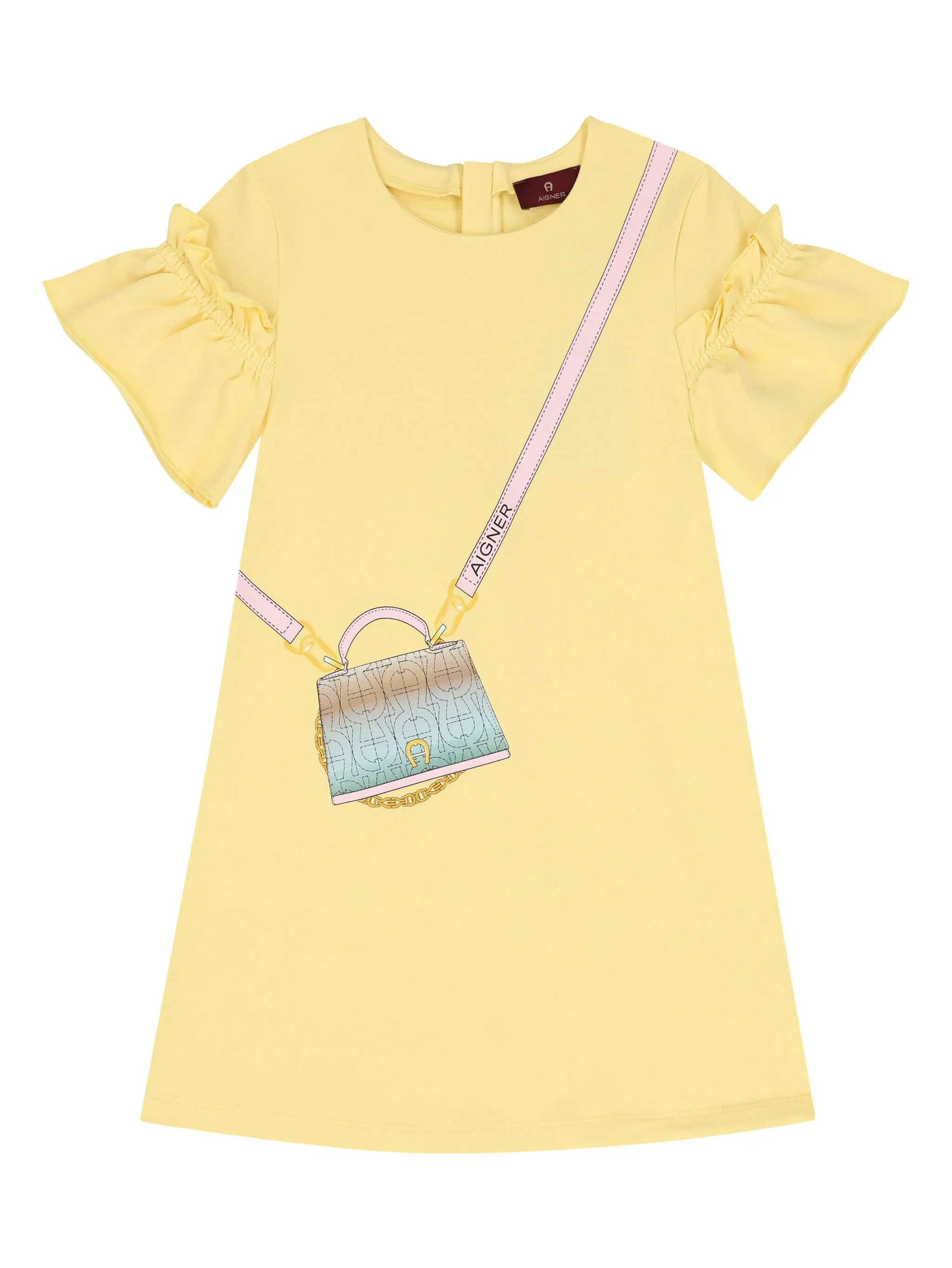 Платье с оборками и принтом Aigner Kids, желтый
Платье с оборками и принтом Aigner Kids, желтый
