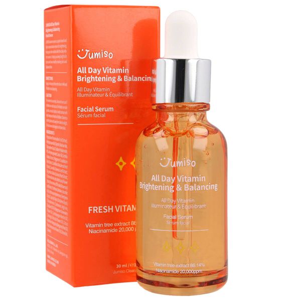 Осветляющая сыворотка для лица, 50 мл Jumiso
Осветляющая сыворотка для лица, 50 мл Jumiso