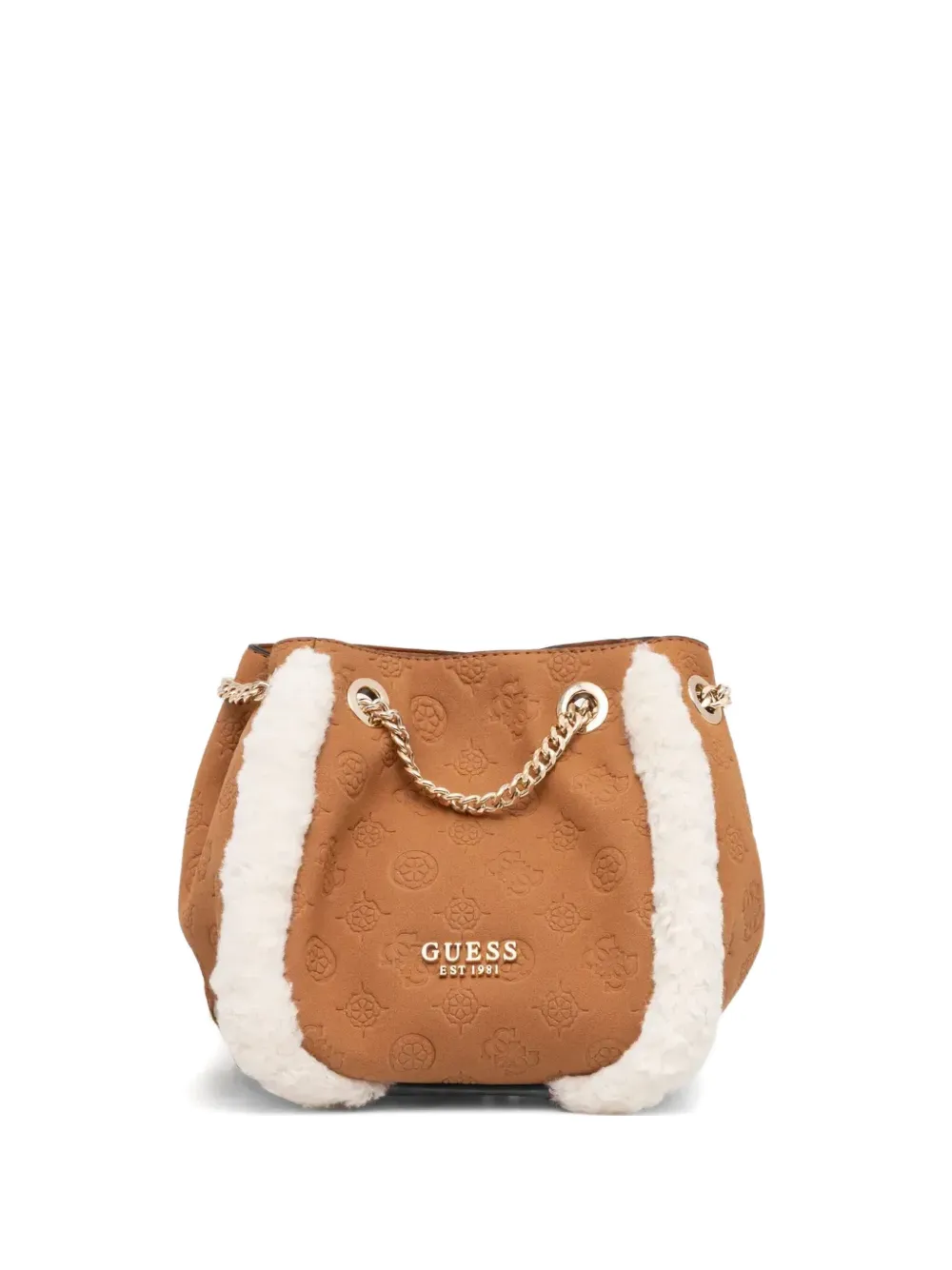 Сумка через плечо Davika GUESS USA, коричневый 
Сумка через плечо Davika GUESS USA, коричневый