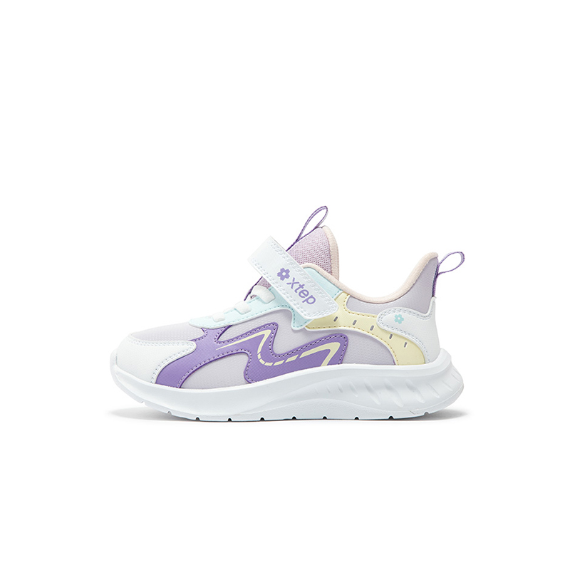 XTEP Кроссовки детские с низким верхом, противоскользящие, износостойкие, светло-фиолетовые
XTEP Кроссовки детские с низким верхом, противоскользящие, износостойкие, светло-фиолетовые