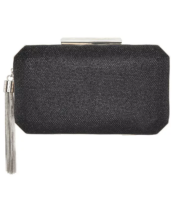 Женская сумка-минодьер с геометрическим узором и кисточкой Nina, черный
Женская сумка-минодьер с геометрическим узором и кисточкой Nina, черный