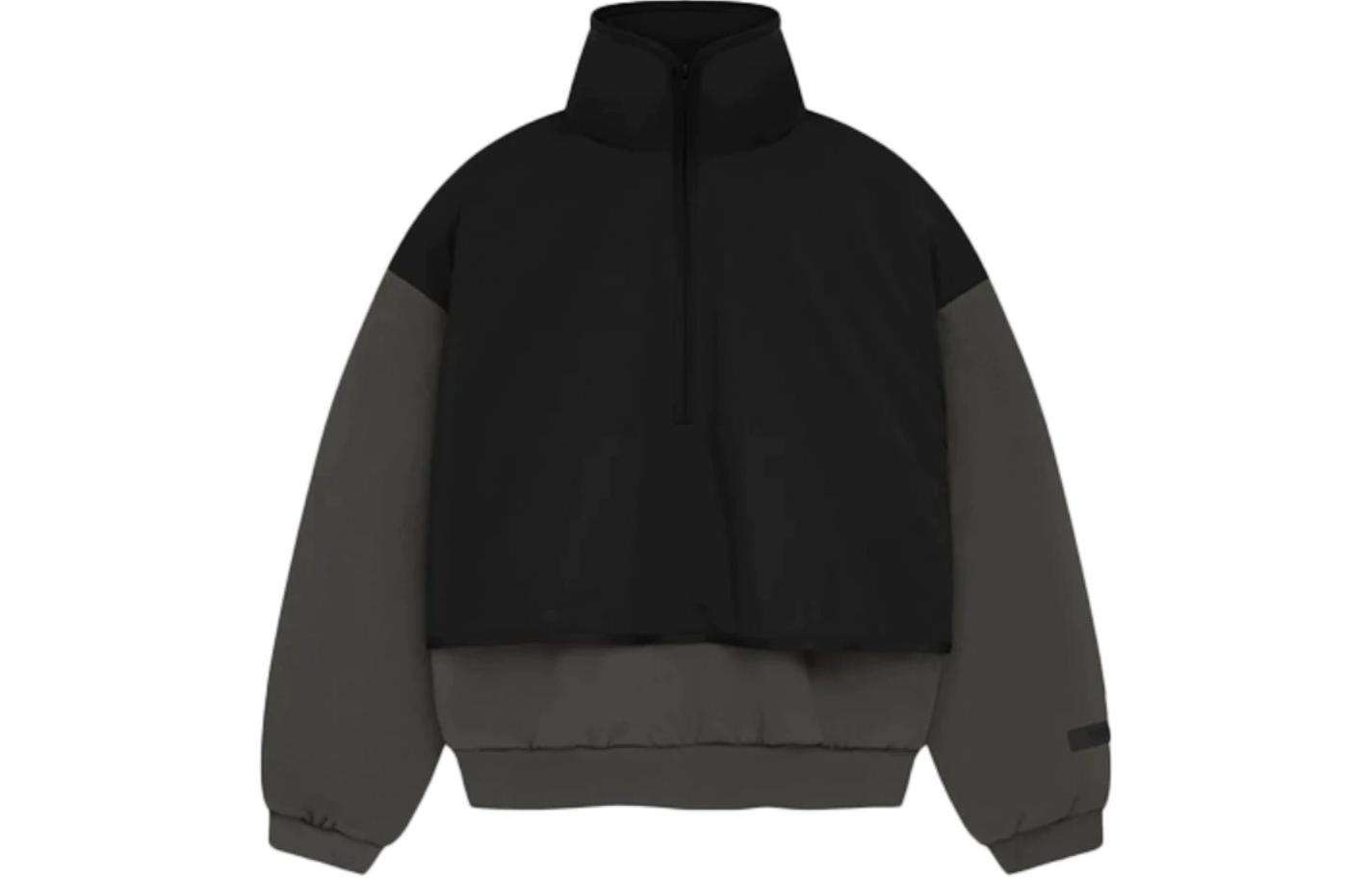 Детский свитер с воротником-стойкой из флиса и нейлона Fear Of God Essentials, черный
Детский свитер с воротником-стойкой из флиса и нейлона Fear Of God Essentials, черный