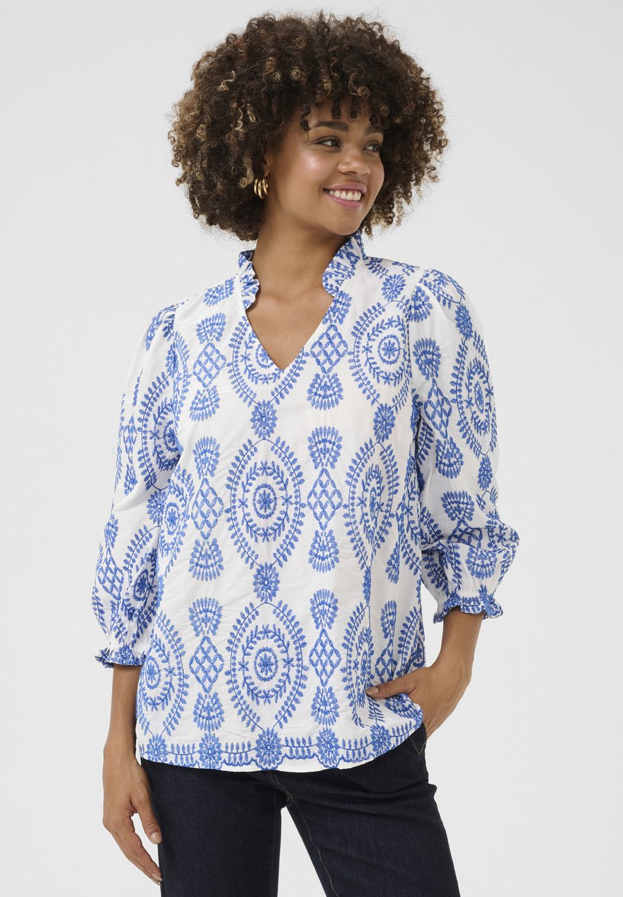 Блуза Culture CUTIA BRODERI ANGLAIS, Blue White/Blue
Блуза Culture CUTIA BRODERI ANGLAIS, Blue White/Blue