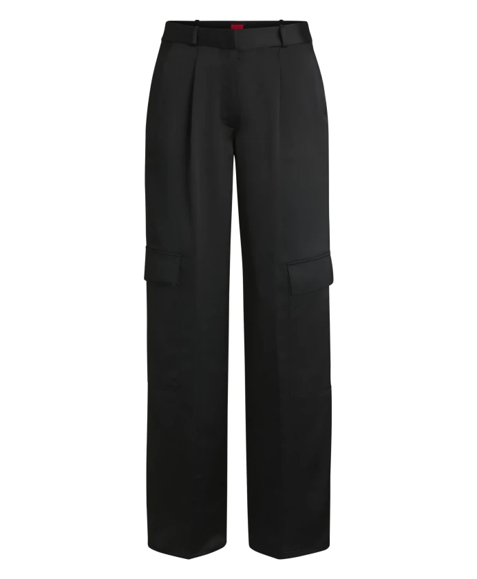 Брюки-Карго с боковыми карманами Hugo, черный
Брюки-Карго с боковыми карманами Hugo, черный