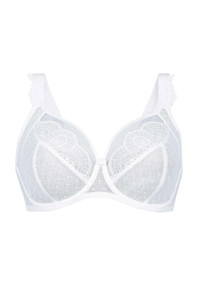 Бюстгальтер на косточках Selma кружевной Rosa Faia, белый
Бюстгальтер на косточках Selma кружевной Rosa Faia, белый