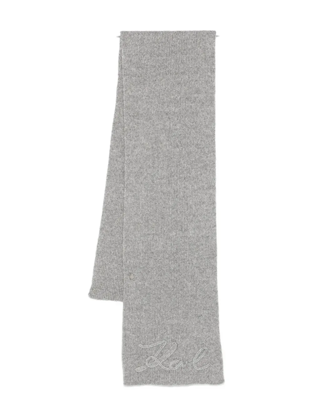 Шарф с вышитым логотипом KARL LAGERFELD, серый
Шарф с вышитым логотипом KARL LAGERFELD, серый