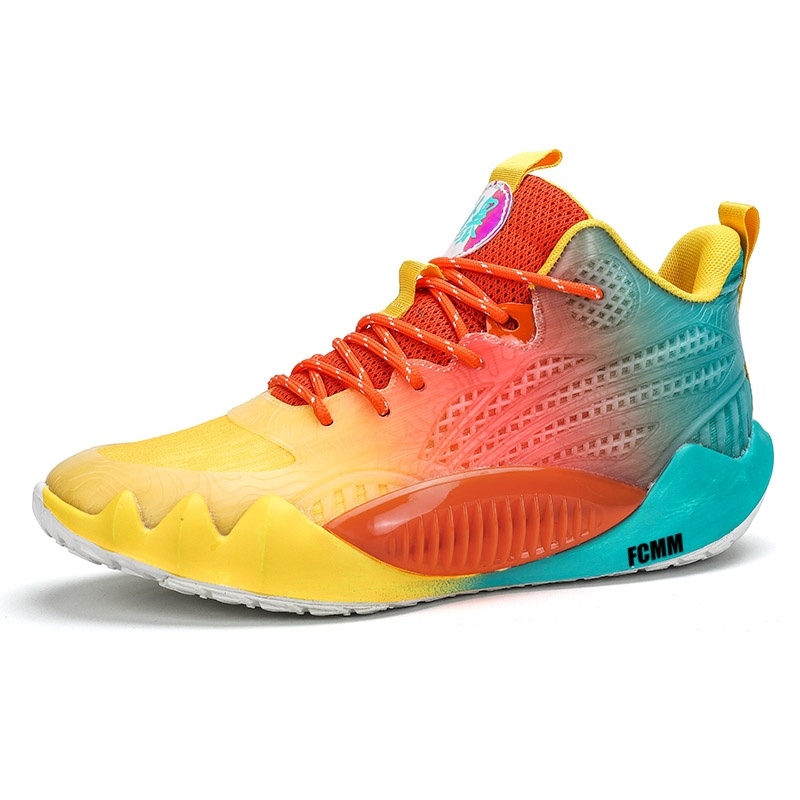 Противоскользящие и дышащие баскетбольные кроссовки для детей FCMM, оранжевый/красный
Противоскользящие и дышащие баскетбольные кроссовки для детей FCMM, оранжевый/красный