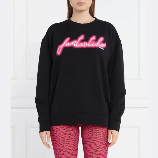 Толстовка обычного кроя Pinko, черный
Толстовка обычного кроя Pinko, черный