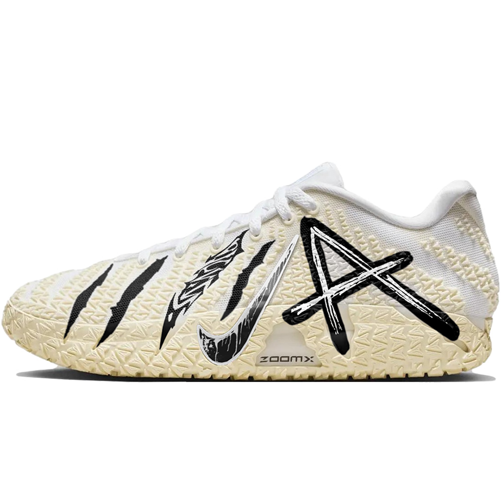 Nike Кроссовки баскетбольные мужские Ja Morant 3 'Sail' EP Raven Ink Black бежево-черные
Nike Кроссовки баскетбольные мужские Ja Morant 3 'Sail' EP Raven Ink Black бежево-черные