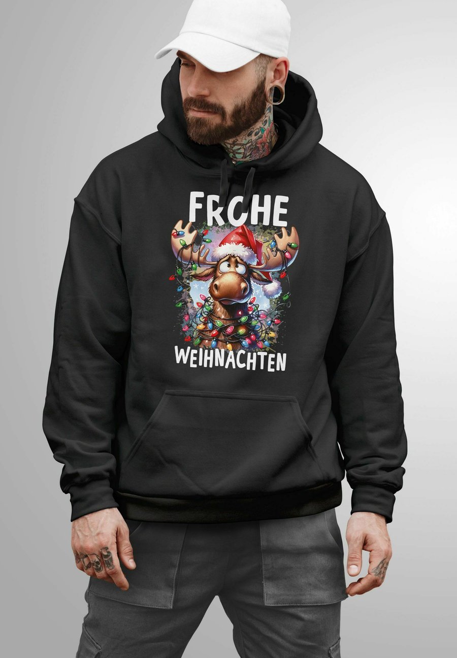 Худи MoonWorks FROHE WEIHNACHTEN ELCH , Schwarz/Anthracite
Худи MoonWorks FROHE WEIHNACHTEN ELCH , Schwarz/Anthracite