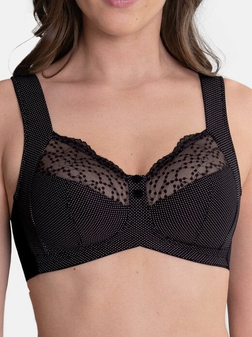 Рельефный бюстгальтер orely Anita, черный
Рельефный бюстгальтер orely Anita, черный