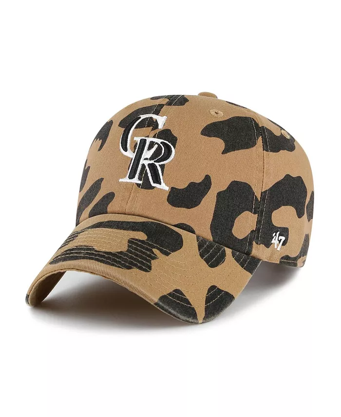 Женская коричневая регулируемая кепка Colorado Rockies Rosette Clean Up '47 Brand
Женская коричневая регулируемая кепка Colorado Rockies Rosette Clean Up '47 Brand