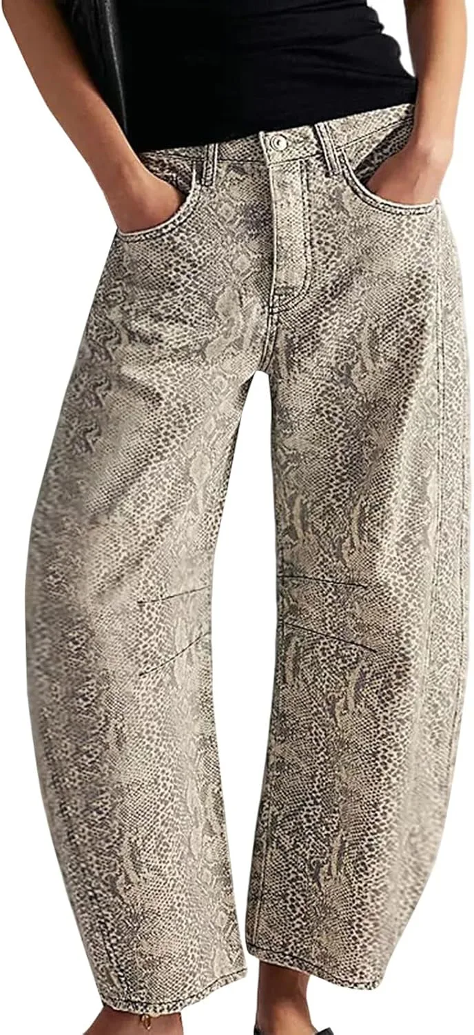 JOFOW мешковатые джинсы для женщин с цветочным принтом
JOFOW мешковатые джинсы для женщин с цветочным принтом