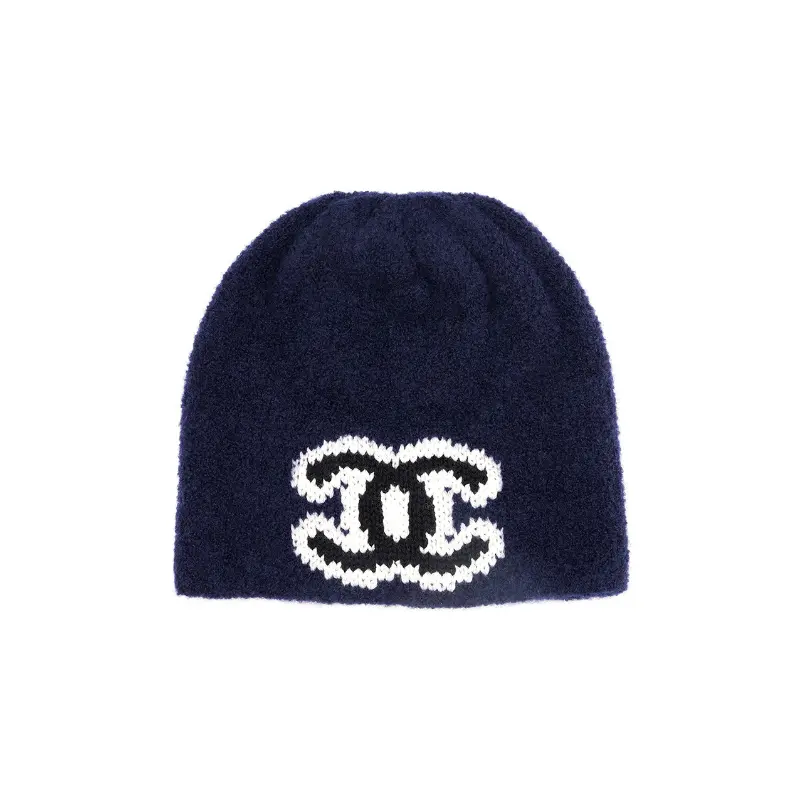CHANEL Хлопковые шапки-бини Women's Navy Blue
CHANEL Хлопковые шапки-бини Women's Navy Blue