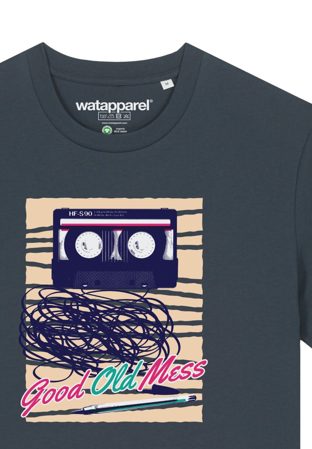 Футболка с принтом GOOD OLD MESS watapparel, антрацит
Футболка с принтом GOOD OLD MESS watapparel, антрацит