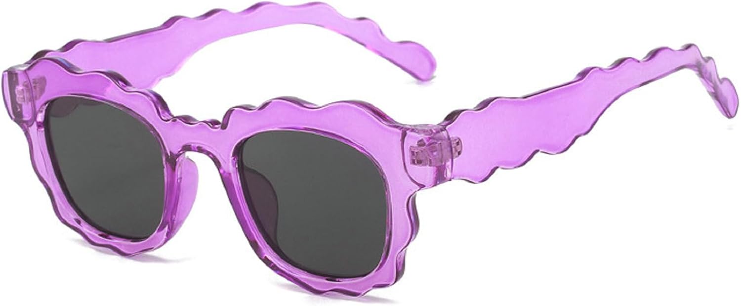 Модные солнцезащитные очки неправильной квадратной формы из геля разных цветов для женщин, с прозрачными градиентными линзами и защитой от УФ-излучения UV400 для мужчин. Трендовые и уникальные солнцезащитные очки mincl, Purple
Модные солнцезащитные очки неправильной квадратной формы из геля разных цветов для женщин, с прозрачными градиентными линзами и защитой от УФ-излучения UV400 для мужчин. Трендовые и уникальные солнцезащитные очки mincl, Purple