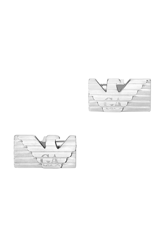 Запонки Emporio Armani, серебряный
Запонки Emporio Armani, серебряный
